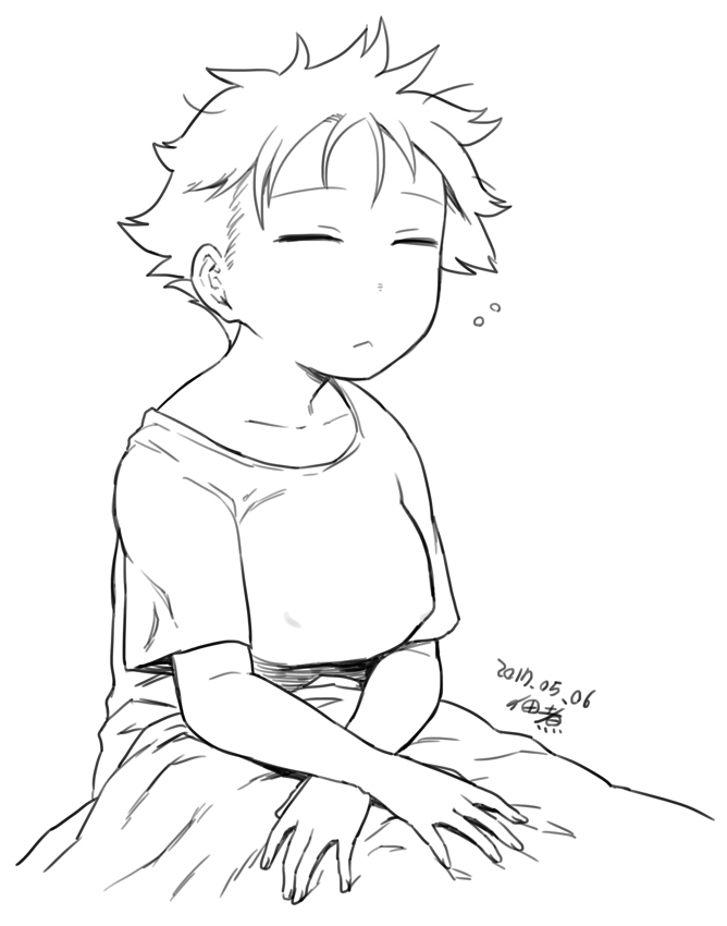 tsurime-chan (original) drawn by tsukudani_(coke-buta)