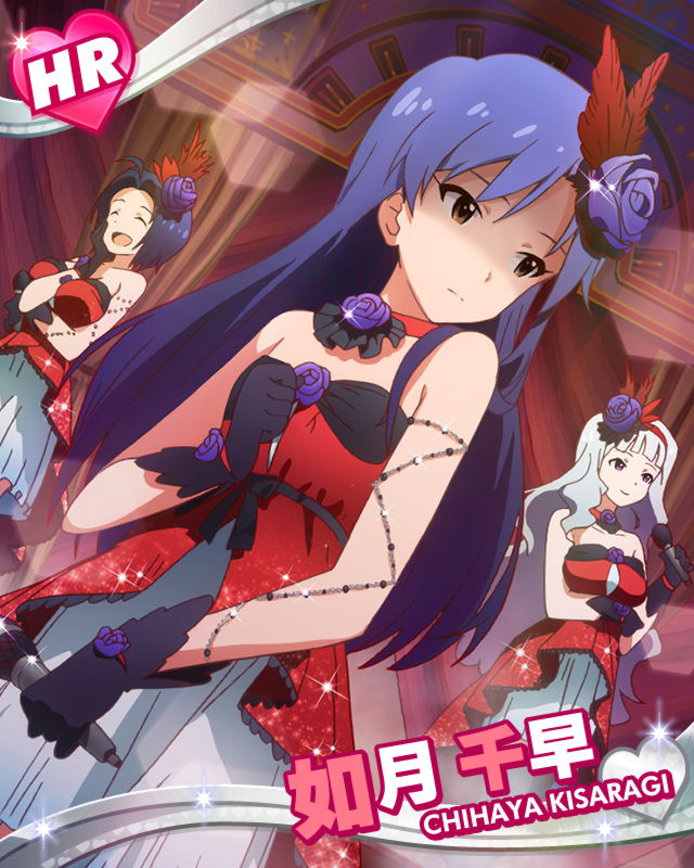 kisaragi chihaya, shijou takane, and miura azusa (idolmaster and 1 more)