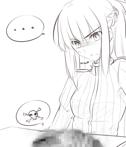 mordred (fate and 1 more) drawn by tusia