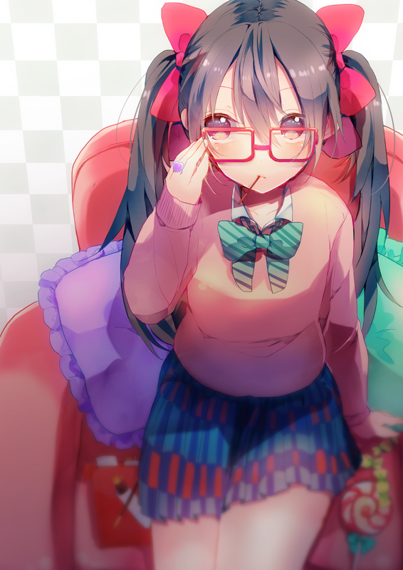 yazawa nico (love live! and 1 more) drawn by amana_raika