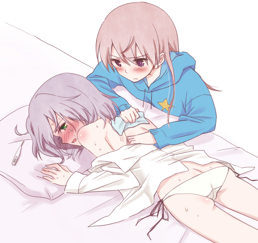 sanya v. litvyak and eila ilmatar juutilainen (world witches series and 1 more) drawn by yukiiti