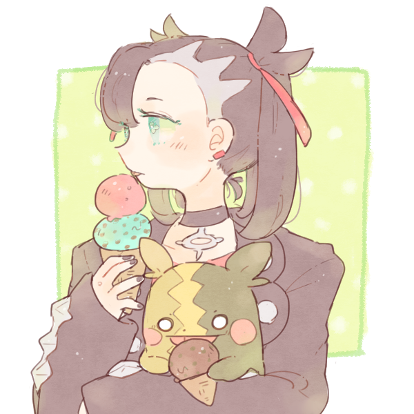marnie and morpeko (pokemon and 1 more) drawn by katiko