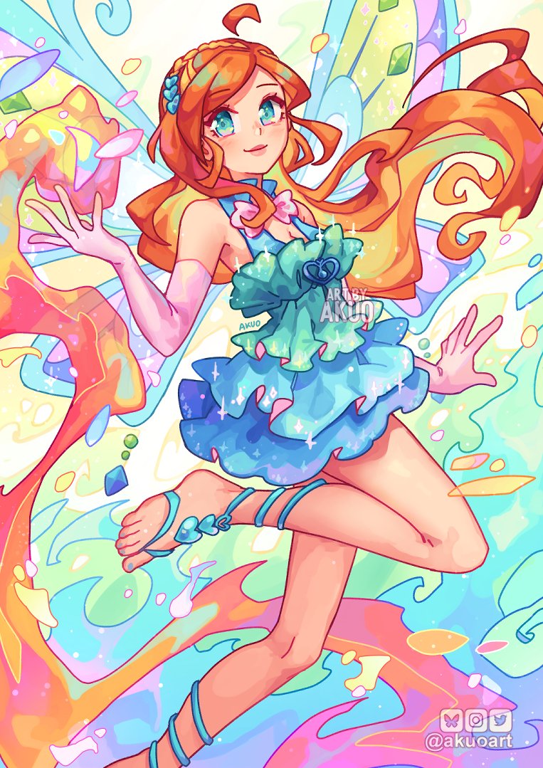 bloom (twitter and 1 more) drawn by akuo