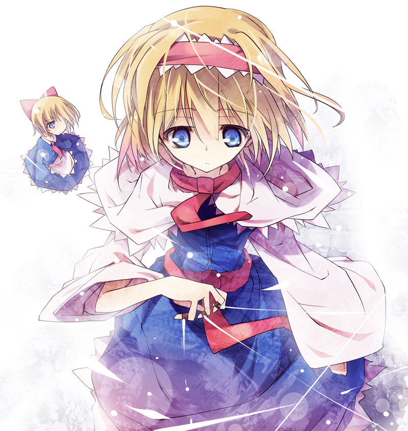 alice margatroid and shanghai doll (touhou) drawn by itsutsuki