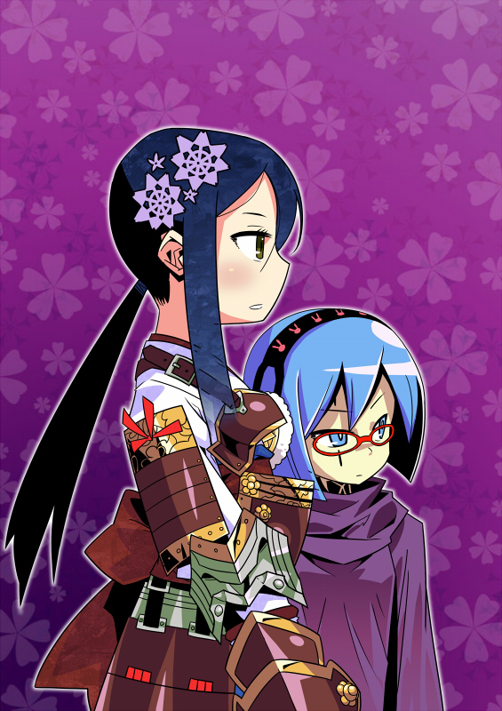 shogun, android, shogun 4, and android 4 (sekaiju no meikyuu and 1 more) drawn by tenjin