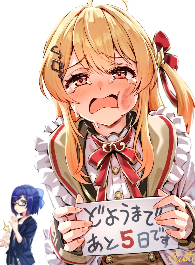 otonose kanade and a-chan (hololive and 1 more) drawn by buru-dai