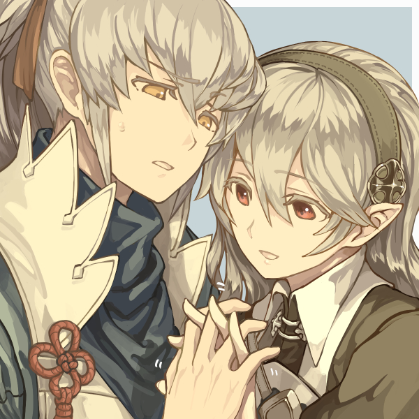 female corrin and takumi (fire emblem and 1 more) drawn by harusame_(rueken)