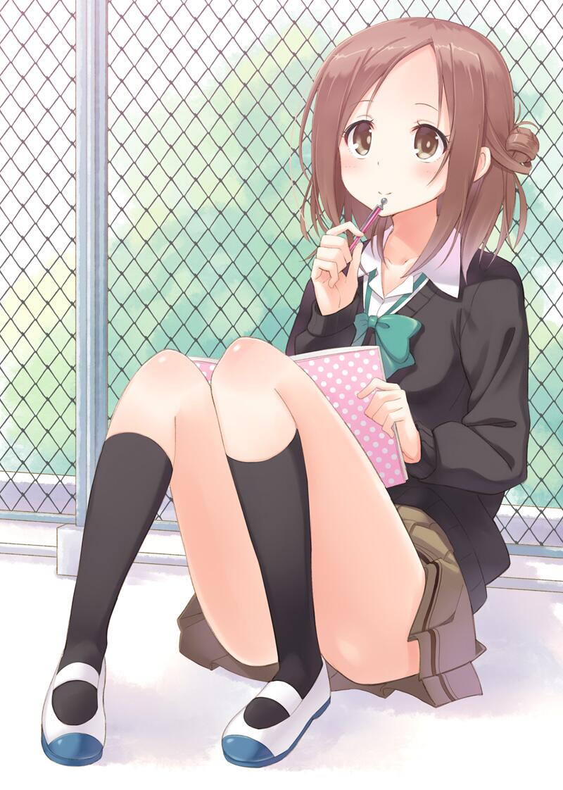 fujimiya kaori (isshuukan friends) drawn by hyuuga_azuri