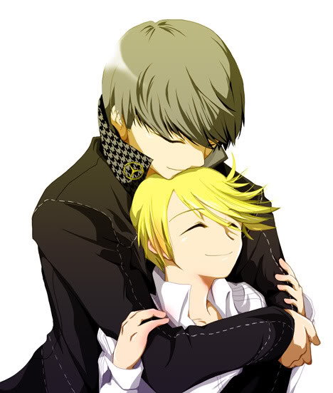 narukami yu and kuma (persona and 1 more)