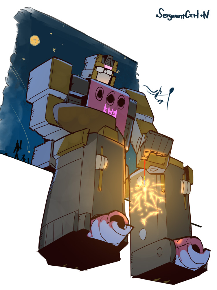 blast off (transformers and 1 more) drawn by sergeantctrln