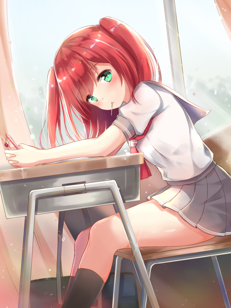 kurosawa ruby (love live! and 1 more) drawn by konka