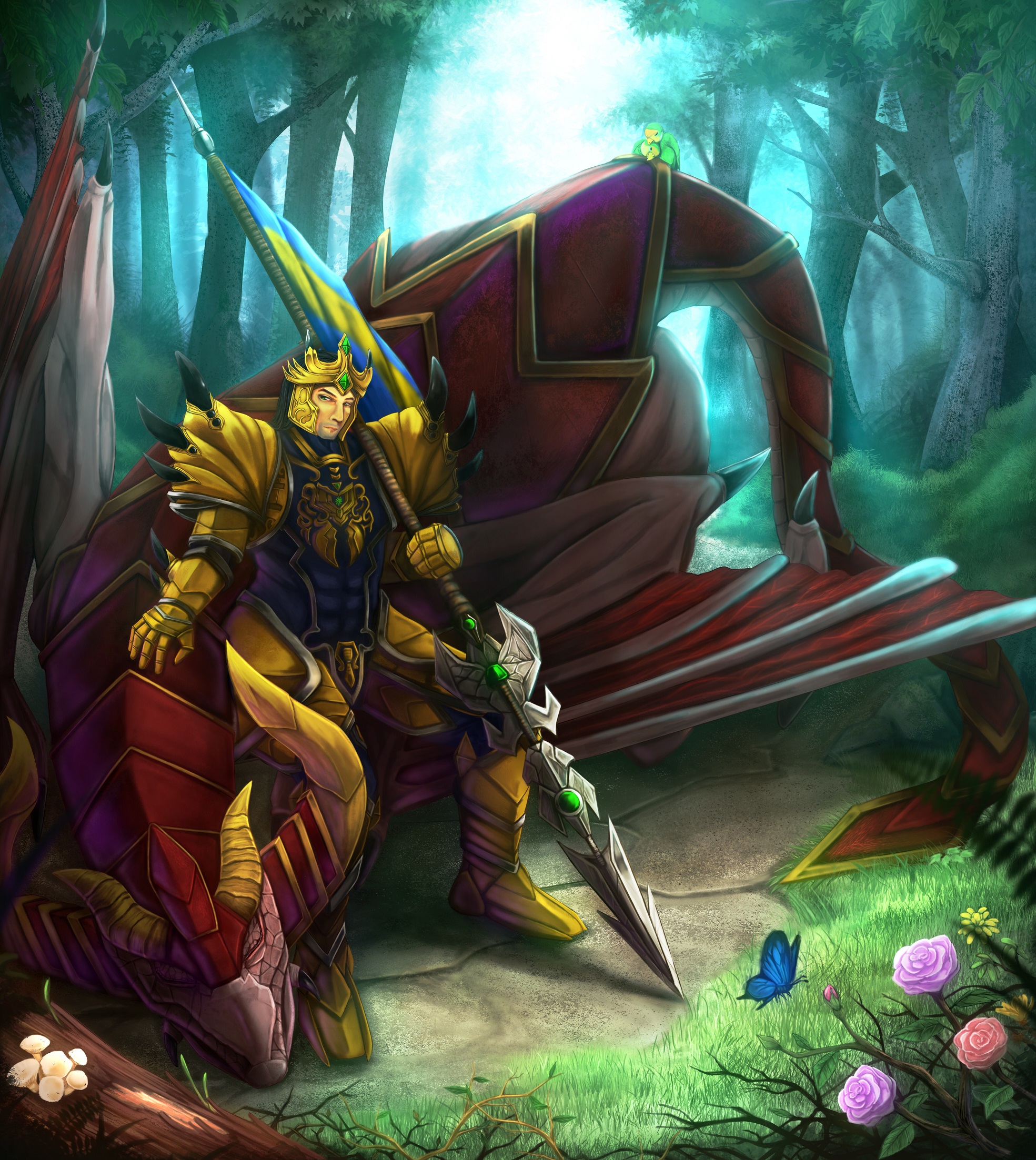 Shyvana And Jarvan Iv League Of Legends Drawn By Oldlim Danbooru Shyvana And Jarvan Iv League Of Legends Drawn By Oldlim Danbooru