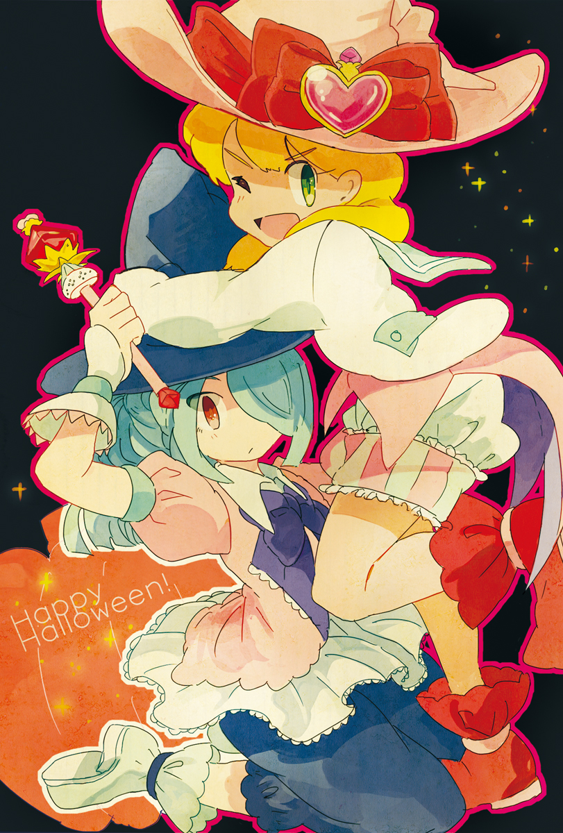 kazemaru ichirouta and miyasaka ryou (inazuma eleven) drawn by motto_(night_wear)