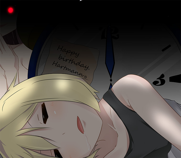 erica hartmann and gertrud barkhorn (world witches series and 1 more) drawn by black_okojo