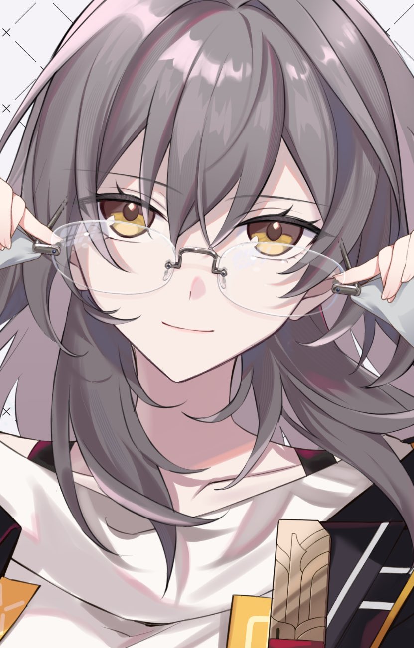 trailblazer and stelle (honkai and 1 more) drawn by hatuki_82