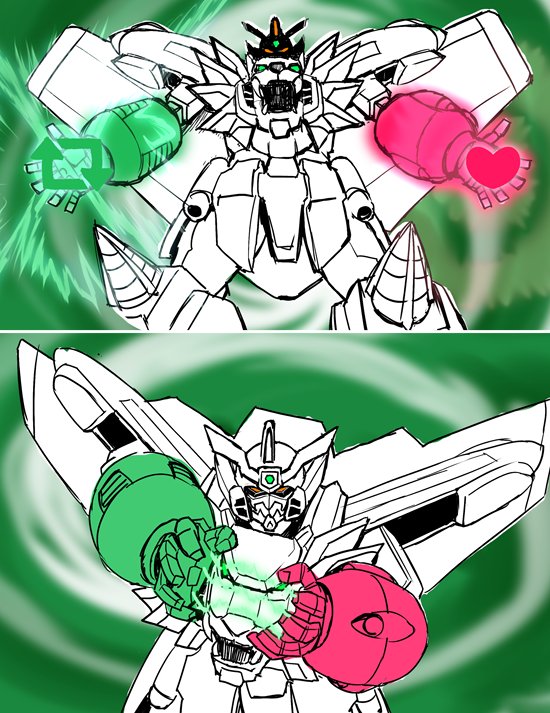 gaogaigar (twitter and 2 more) drawn by kin-san_(sasuraiga)