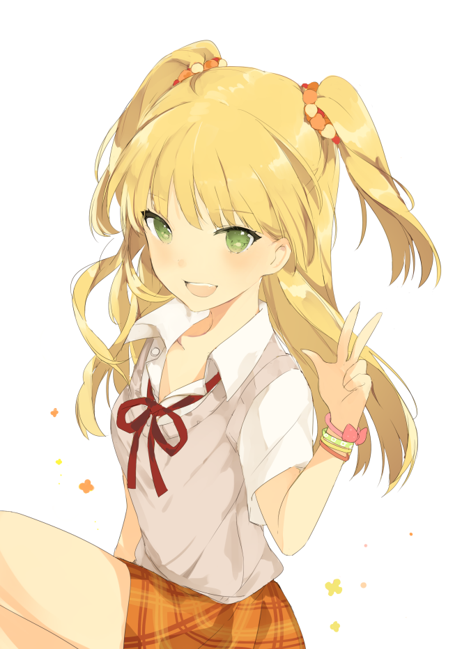 jougasaki rika (idolmaster and 1 more) drawn by lpip