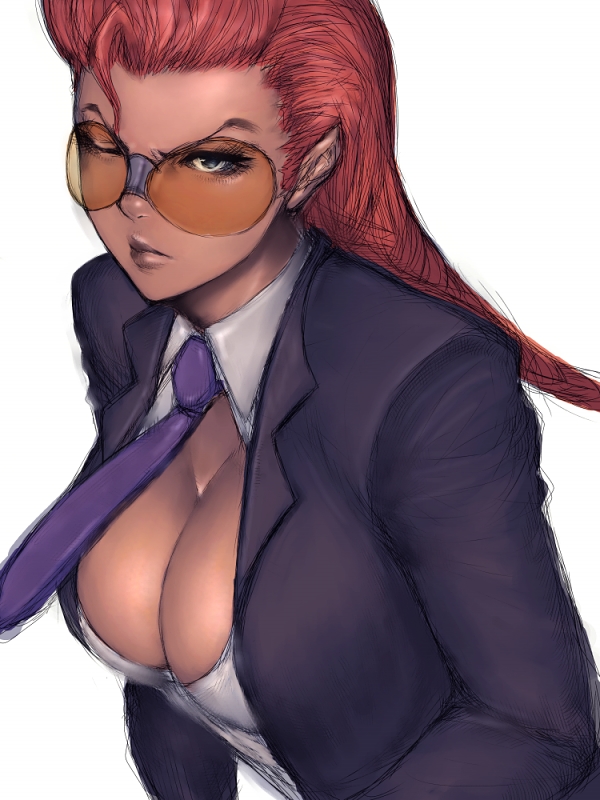 crimson viper (street fighter and 1 more) drawn by fumio_(rsqkr)