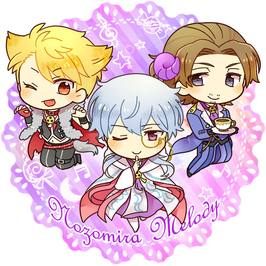 maita rui, yamashita jiro, and hazama michio (idolmaster and 1 more) drawn by kinococcos