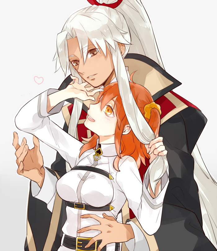 fujimaru ritsuka and amakusa shirou (fate and 1 more) drawn by gaw_(enasa)