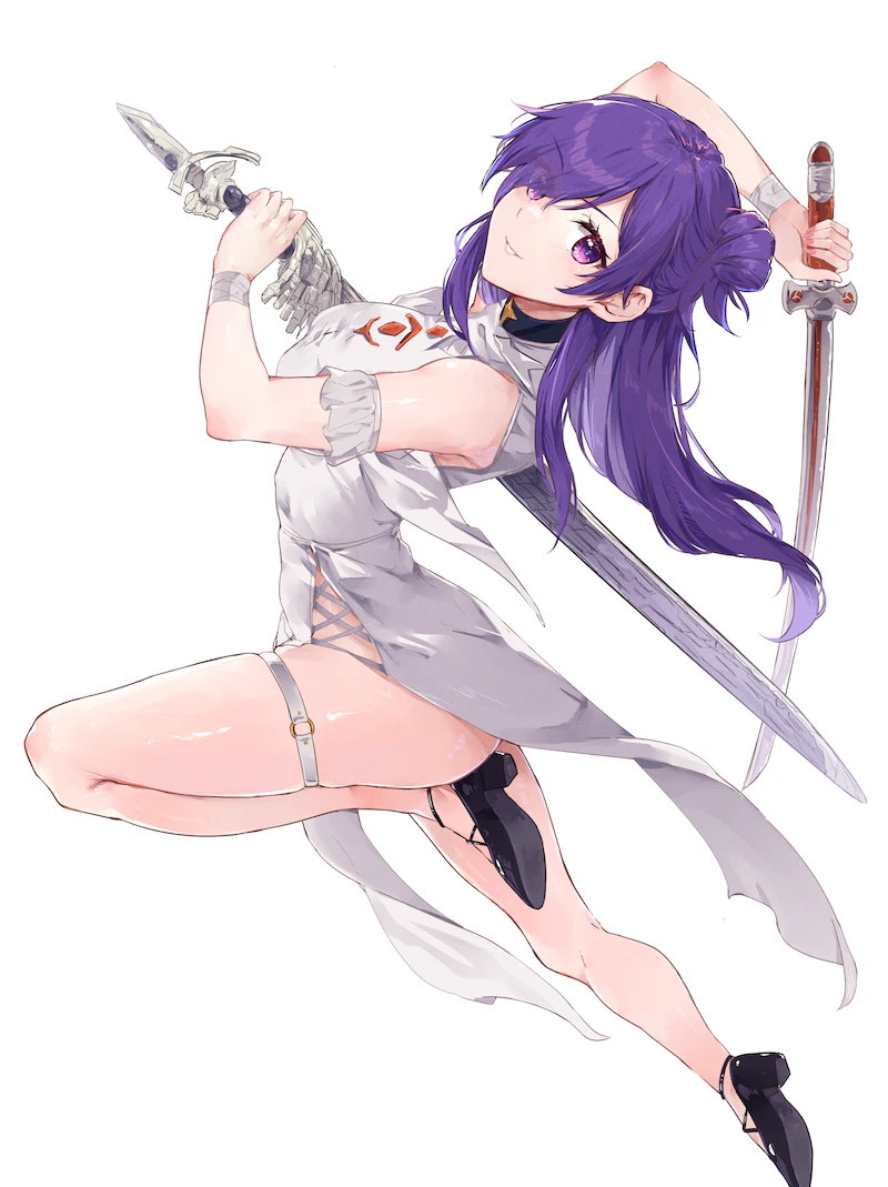female shez and arval (fire emblem and 2 more) drawn by yuuri_(orz_commushows)