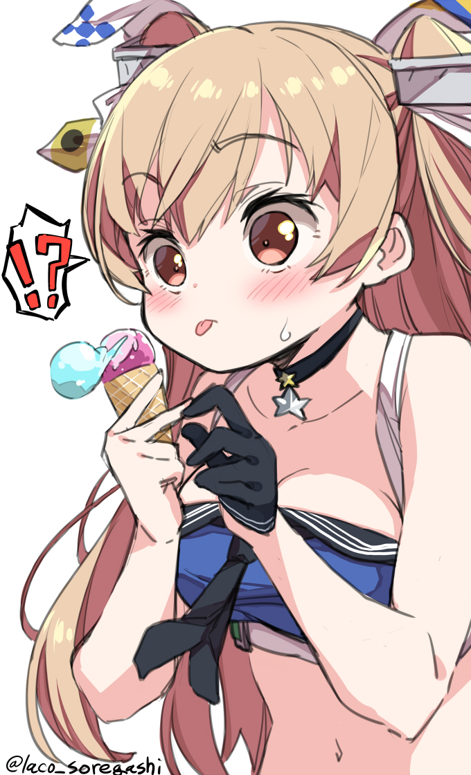 johnston and johnston kai (kantai collection) drawn by laco_soregashi