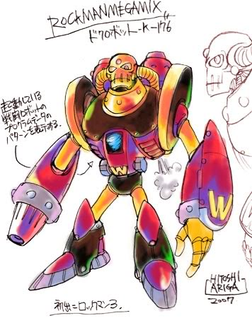 doc robot (mega man and 2 more) drawn by ariga_hitoshi
