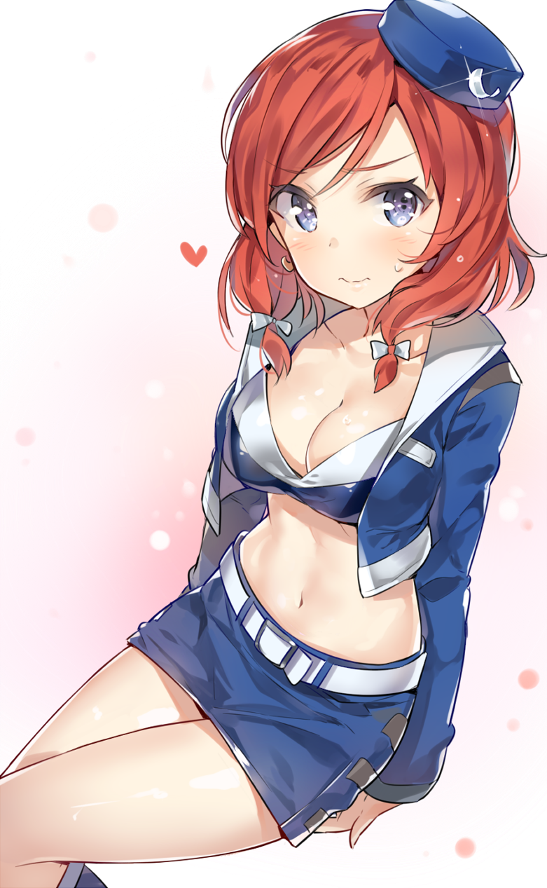 nishikino maki (love live! and 1 more) drawn by yuran