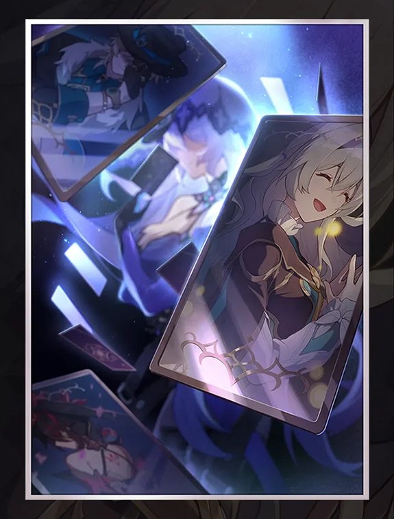 firefly, sparkle, aventurine, and black swan (honkai and 1 more)