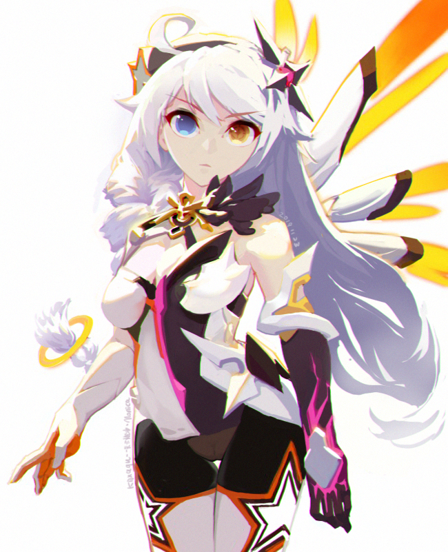 kiana kaslana (honkai and 1 more) drawn by knxagu