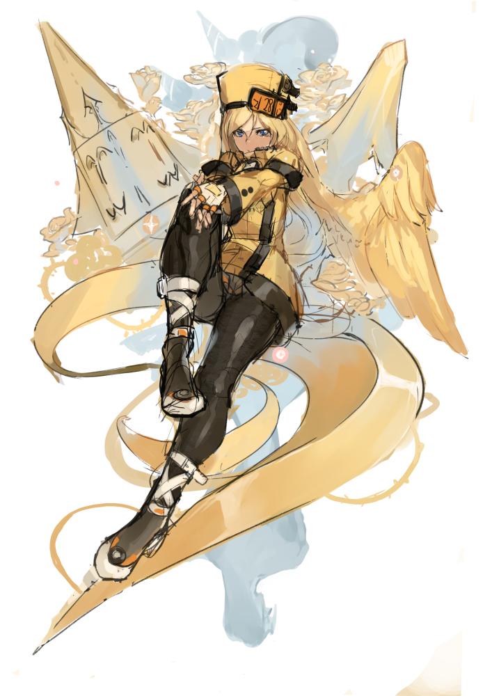 millia rage (guilty gear and 1 more) drawn by kureta_(nikogori)