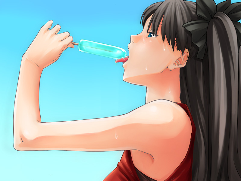 tohsaka rin (fate and 1 more) drawn by nazo_kichi