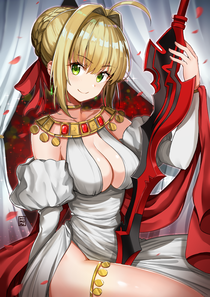 nero claudius (fate and 1 more) drawn by hiroki_(hirokiart)