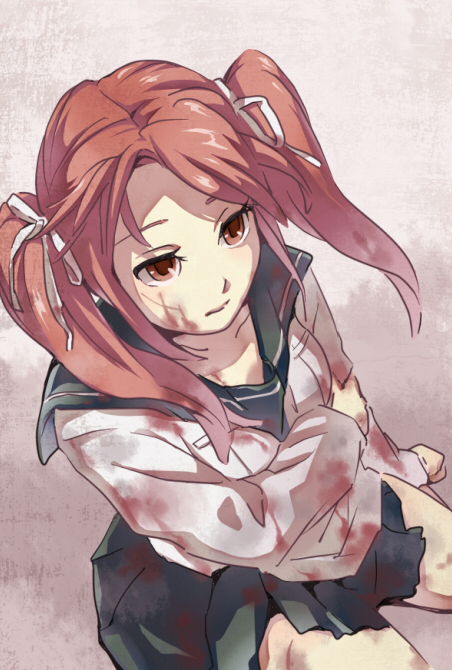 takagi saya (highschool of the dead) drawn by takahashi_riku