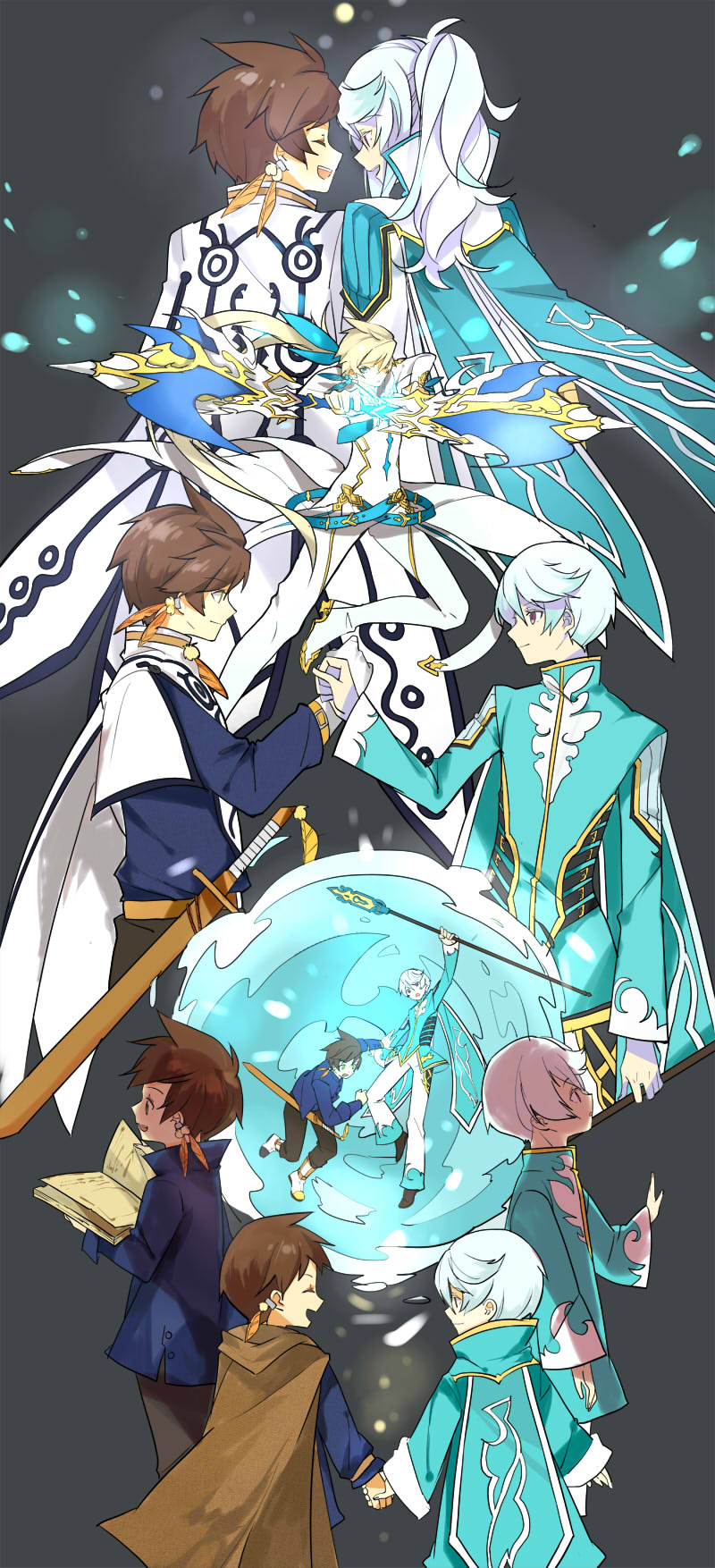mikleo and sorey (tales of and 1 more) drawn by yanzhan