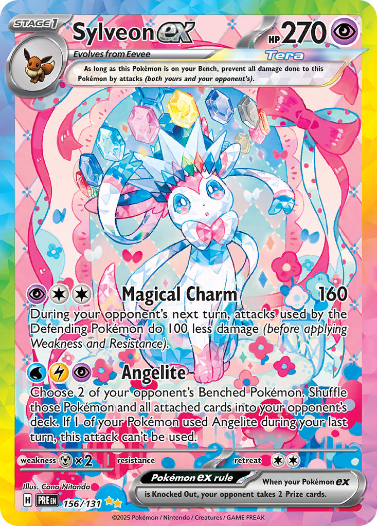 eevee and sylveon (pokemon and 1 more) drawn by nitanda_cona