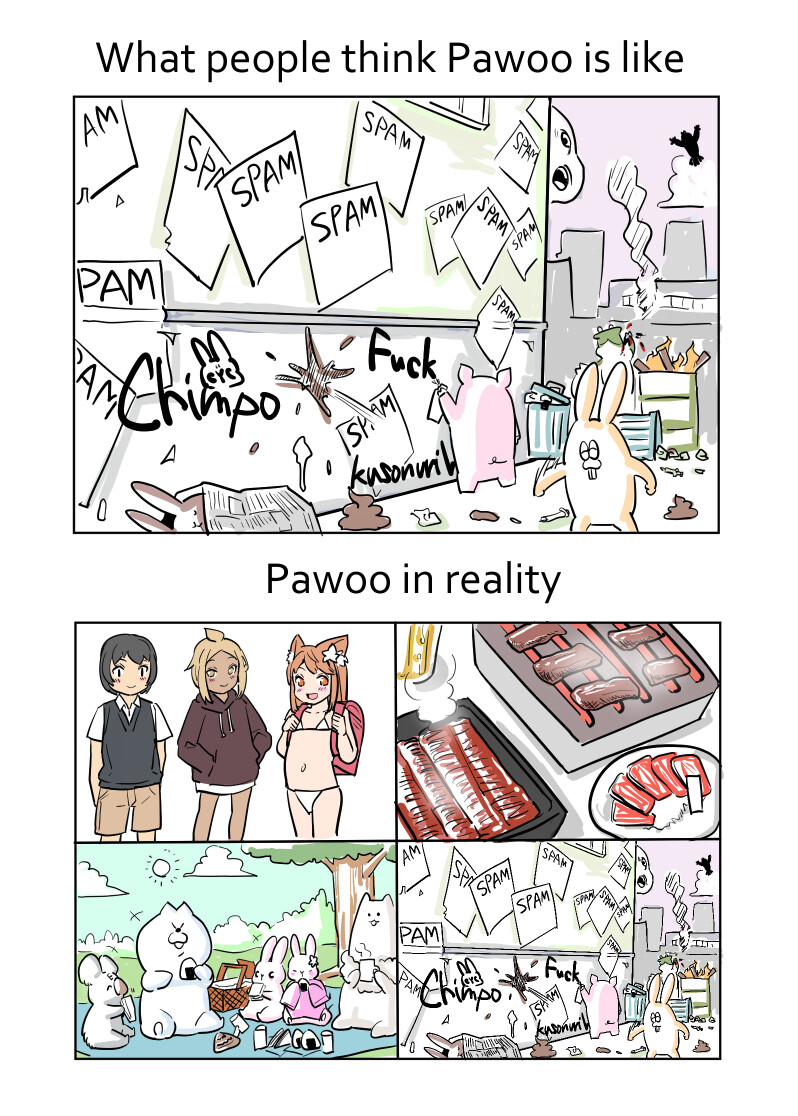 sawada kanako (original and 1 more) drawn by unmaker