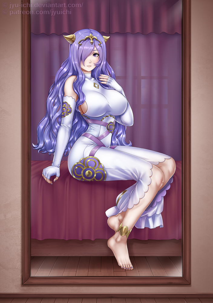 camilla (fire emblem and 2 more) drawn by jyu_ichi