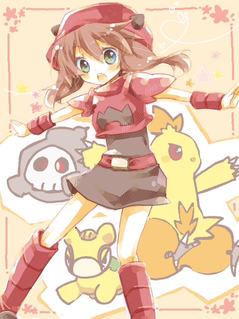 may, duskull, combusken, team magma grunt, and numel (pokemon and 1 more) drawn by amamiya_kabosu