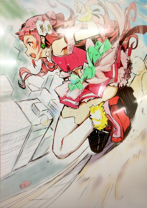 nono hana and cure yell (precure and 1 more) drawn by yuto_(dialique)