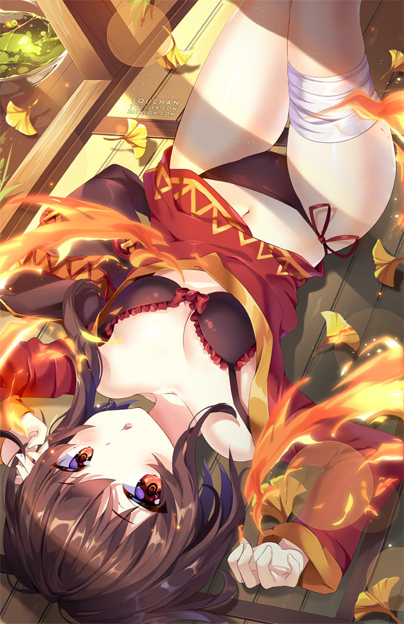 megumin (kono subarashii sekai ni shukufuku wo!) drawn by squchan