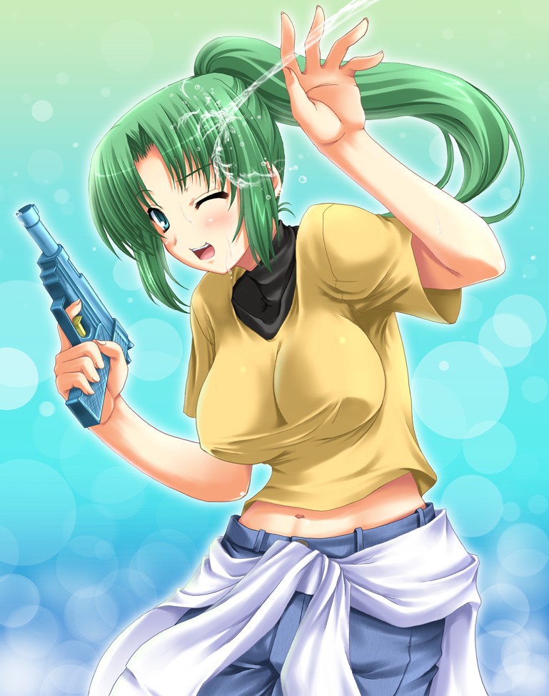 sonozaki mion (higurashi no naku koro ni) drawn by miyai_sen