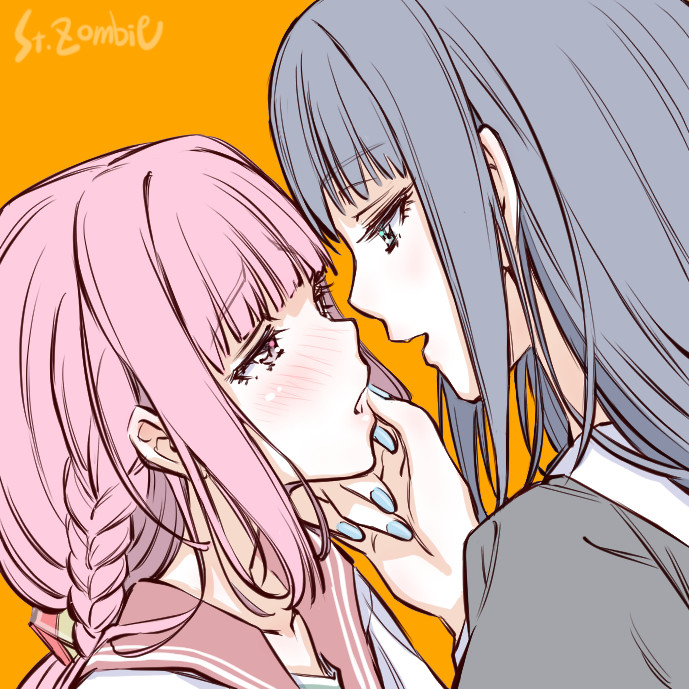 tamaki iroha and nanami yachiyo (mahou shoujo madoka magica and 1 more) drawn by studiozombie