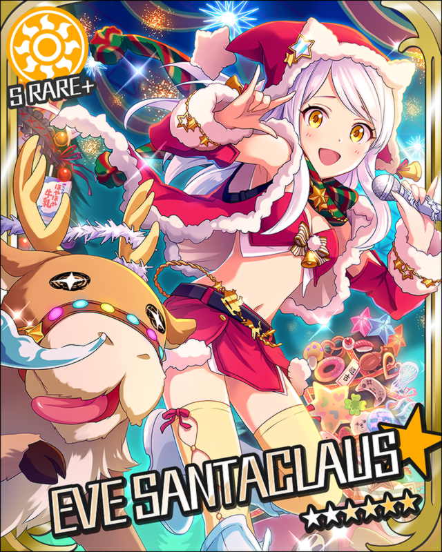 eve santaclaus and blitzen (idolmaster and 1 more)