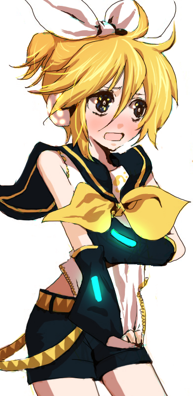 kagamine rin and kagamine len (vocaloid) drawn by camayu