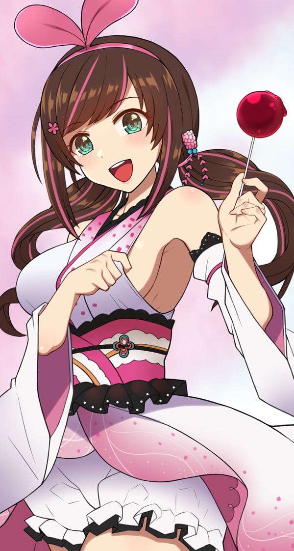 kizuna ai (azur lane and 1 more) drawn by nt00