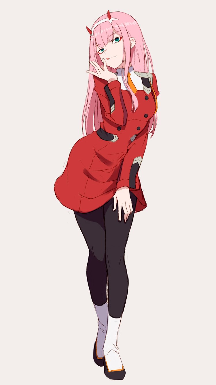 zero two (darling in the franxx) drawn by hyuuga_azuri
