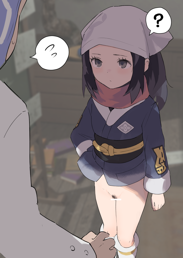 akari and professor laventon (pokemon and 1 more) drawn by samidare_(hoshi)