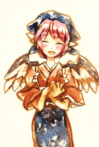 mystia lorelei and okamisty (touhou) drawn by shinoasa