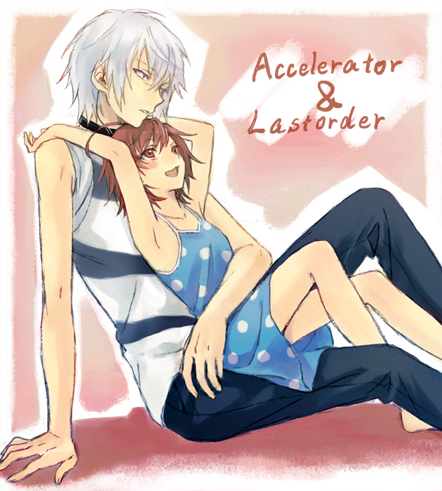 accelerator and last order (toaru majutsu no index) drawn by mg_(mica)